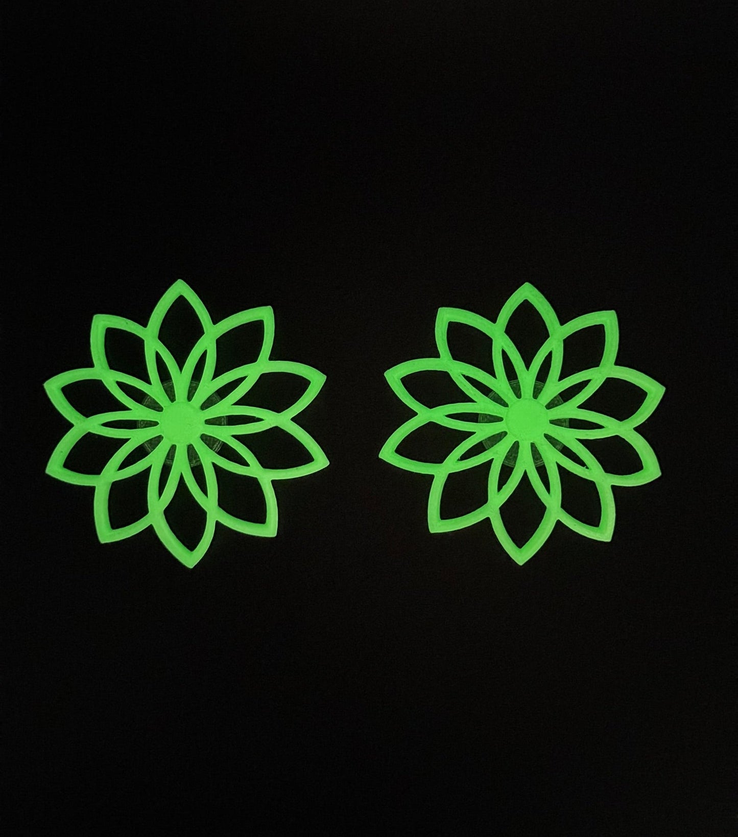 Lotusornamente zum Anschrauben