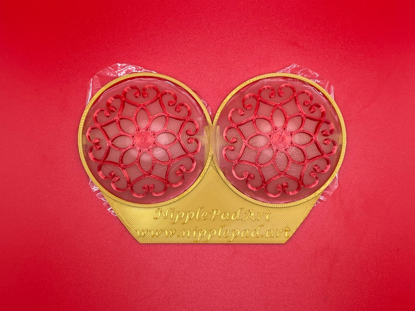 Wiederverwendbare Nippelpads mit Spitze - verschiedene Farben