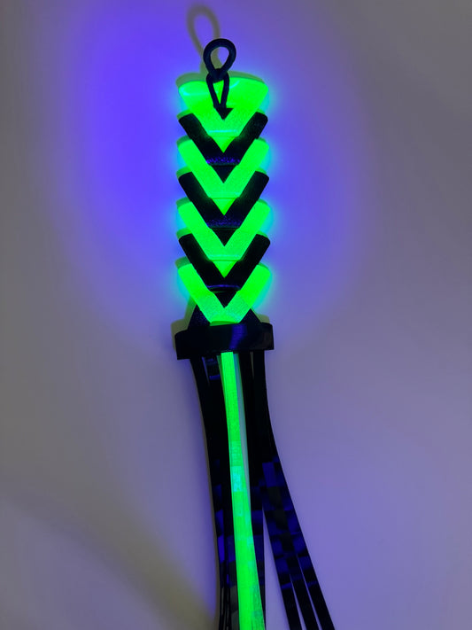 UV-Aktiv – Schwarz - Neongrün