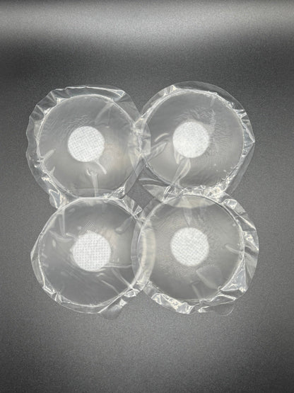 Transparante Nippelpads - selbstklebend und wiederverwendbar - Silikon