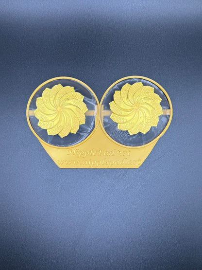 Nippelabdeckung-muschelförmig-gold-2