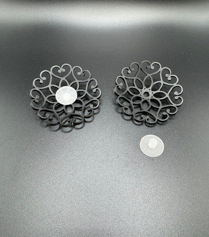 Spitze-Ornamente zum Anschrauben an Nippelpads